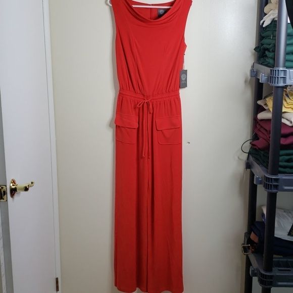 Vince Camuto Pants - Vince Camuto Sleeveless Cowl Neck Jumpsuit